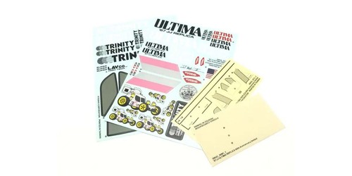 Decal kyosho ultima - decal,