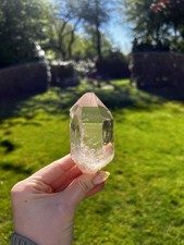 Tangerine Lemurian Quartz