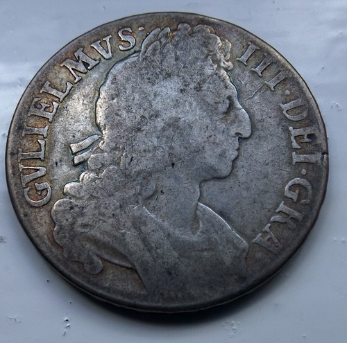 1696 king william iii - king, silver