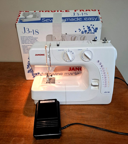 Janome sewing machine 18 - sewing,