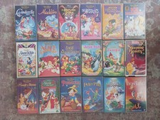 Disney Classics VHS Bundle x18 – Lion King Little Mermaid Aladdin Beauty & Beast