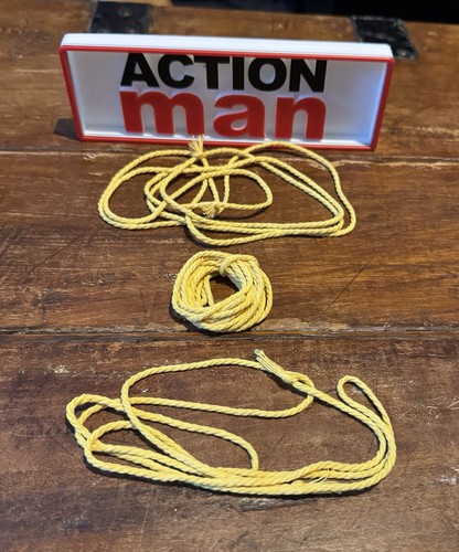 Vintage action man yellow - action,