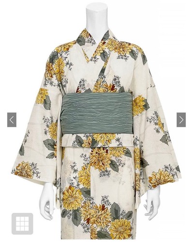 Japanese yukata set - japanese, dahlia