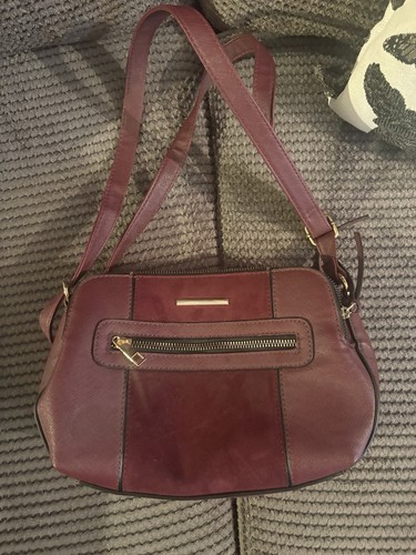 Burgundy women handbag - burgundy, women’s