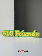 Glo Friends logo display     vintage  Beena Studio