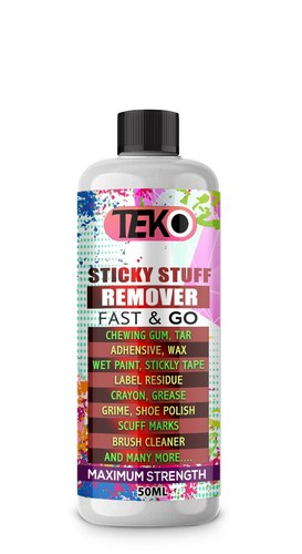 Sticky stuff remover label - sticky,
