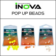 INOVA POP UP BEADS - ALL SIZES & COLOURS | NEW - SEA FISHING RIG ACCESSORIES