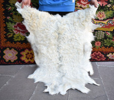 Angora Goat Leather Fur 2 x 3