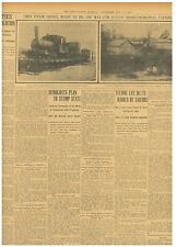 Titanic life belts raided by sailors Lifeboat carried 61 men May 11 1912 B24