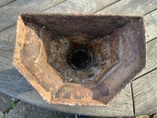 Victorian cast iron rainwater hopper