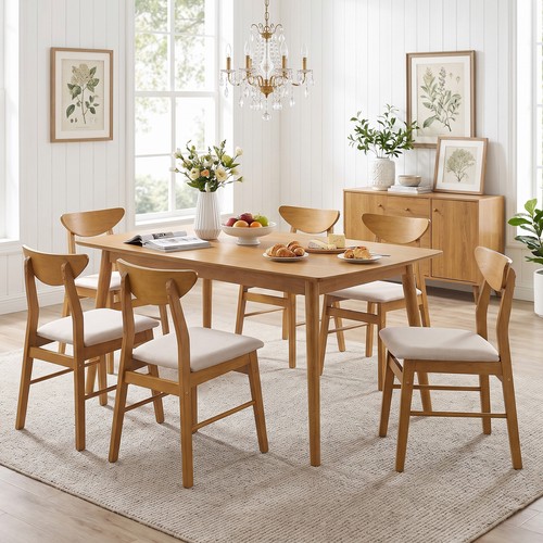 Upholstered dining chairs - upholstered, set
