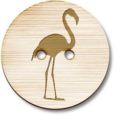 'Flamingo Silhouette Side