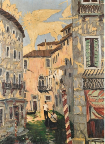 Wonderful venice scene - scene-, on