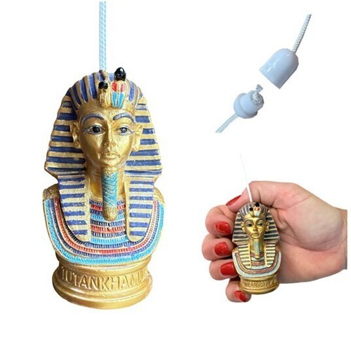 Tutankhamun bust light pull - tutankhamun,