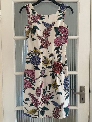 Boden white multicolour floral - boden, white/multicolour