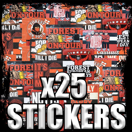 25x forest ultras stickers - ultras,
