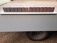 Decorative concrete edging, new old stock. £1.25  each  24 available.