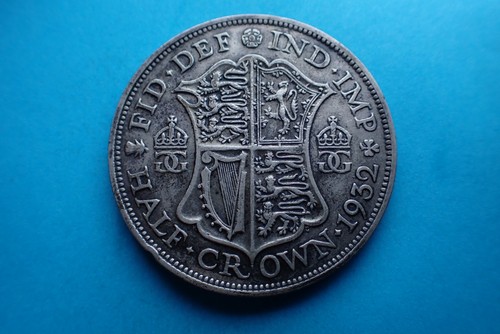 1932 george half crown - 1932,
