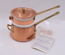 Vintage Copper Double Boiler