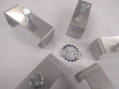 Concrete fence post brackets - post,