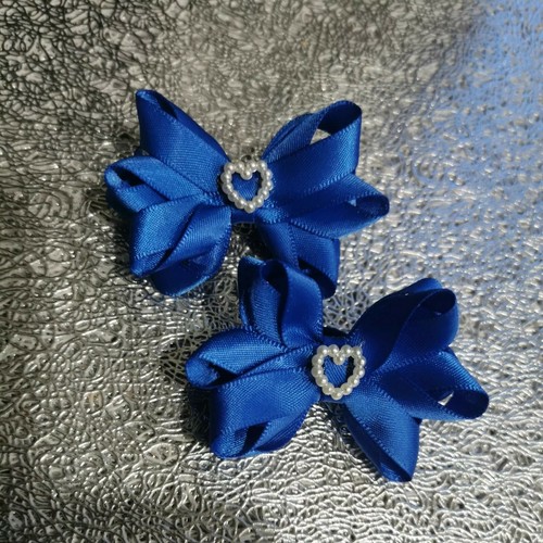 Pair royal blue - girls, hair