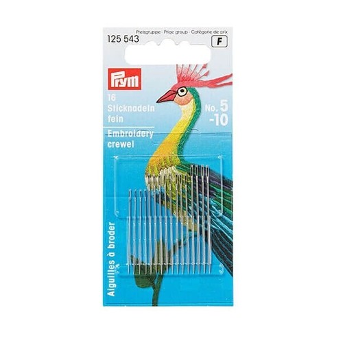 Prym embroidery crewel needles - prym,