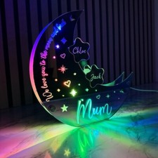 Personalised LED Moon Night