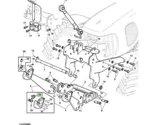 Genuine john deere tractor - john,