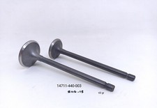 Honda Honda XR200 XR200R CB125 XL125 XL185 Valve Exhaust Intake Pair NOS