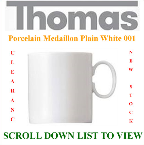 Thomas china medallion plain - china,