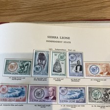 SIERRA LEONE 1961 PART SET TO