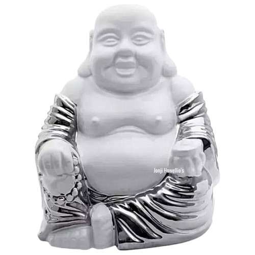 Happy sitting buddha figurine - happy,
