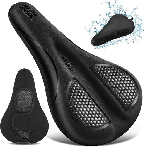 Bike seat cushion gel padded - bike,