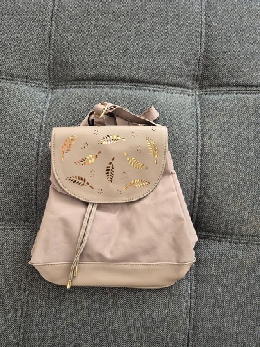 Womens beige vizon leaf - beige,
