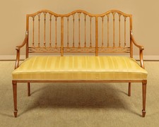 Antique Inlaid Satinwood