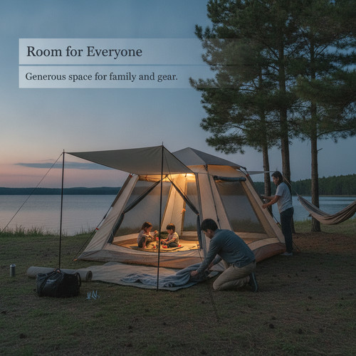 Quick pitch camping tent - quick,