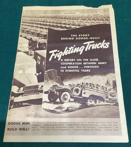 Dodge military fighting trucks - dodge,
