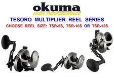 OKUMA TESORO HIGH SPEED MULTIPLIER REEL FOR SURF SEA FISHING LINE BOAT ROD LURES