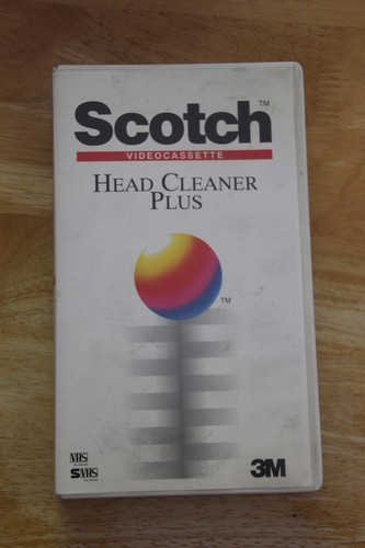 Scotch head cleaner - scotch, vhs