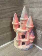 Fish Tank Rainbow Castle / Aquarium Decor Hide Away Ornament