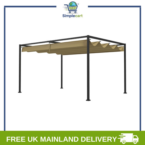 Metal pergola gazebo - 3(m),