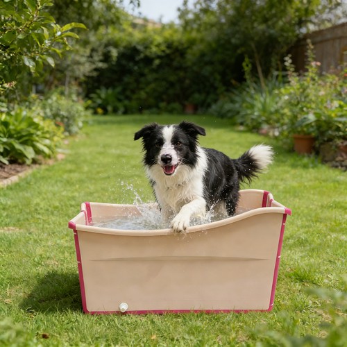 Extra large foldable dog - foldable,