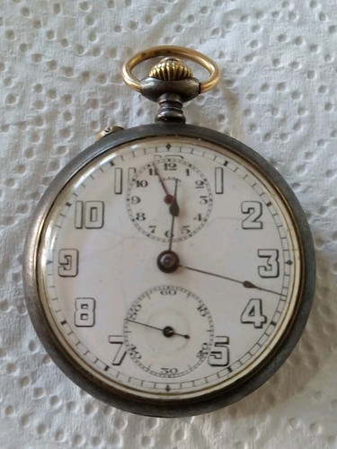 Ww1 era antique pocket watch - pocket,