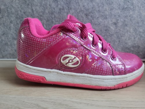 Pink hologram heelys size - 1, uk