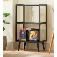 Acrylic Figure Model Display Cabinet Storage Shelf Organizer Bookcase Showcase