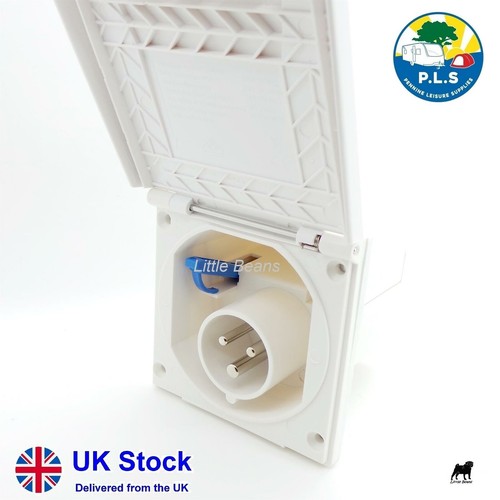 Powerpart white 230v - white, mains