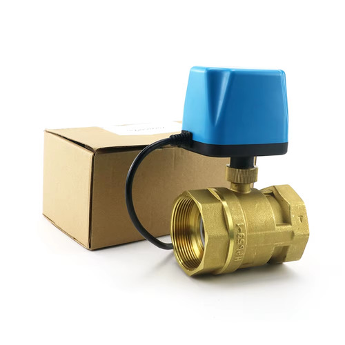 Dn15 brass electric ball valve - dn15,