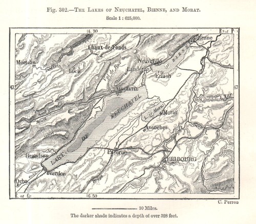 The lakes neuchatel - the,