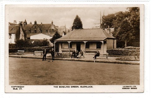 The bowling green glenluce - the, green,