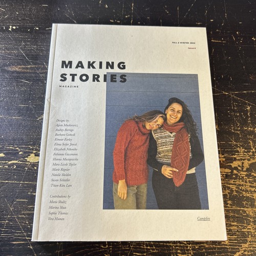 Making stories magazine fall - stories,